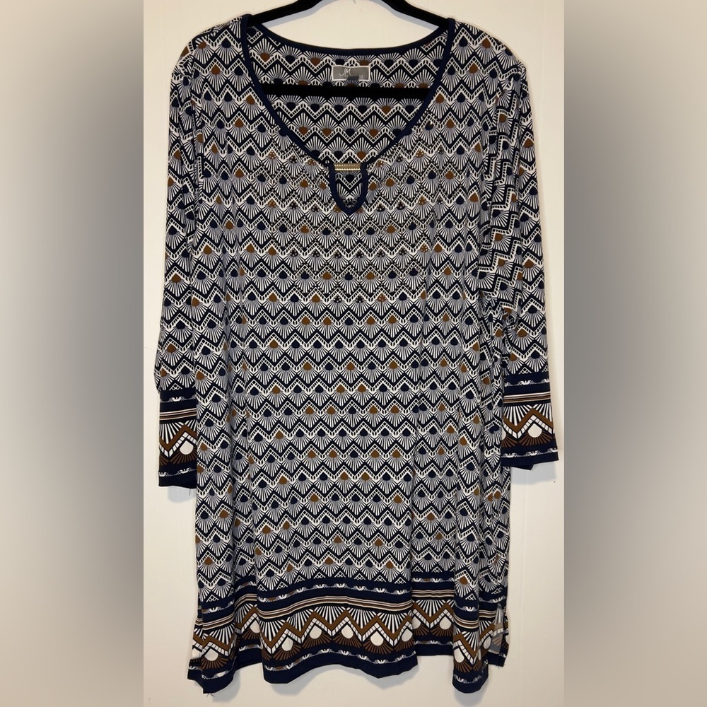 JM Collection Women’s 3/4 Sleeve Top 25 52125
